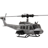 RC 1/48 HELICOPTER  HUEY UH-1 W/ Gyro W/Optical Flow 3D 2.4ghz-RTF-*GRAY*