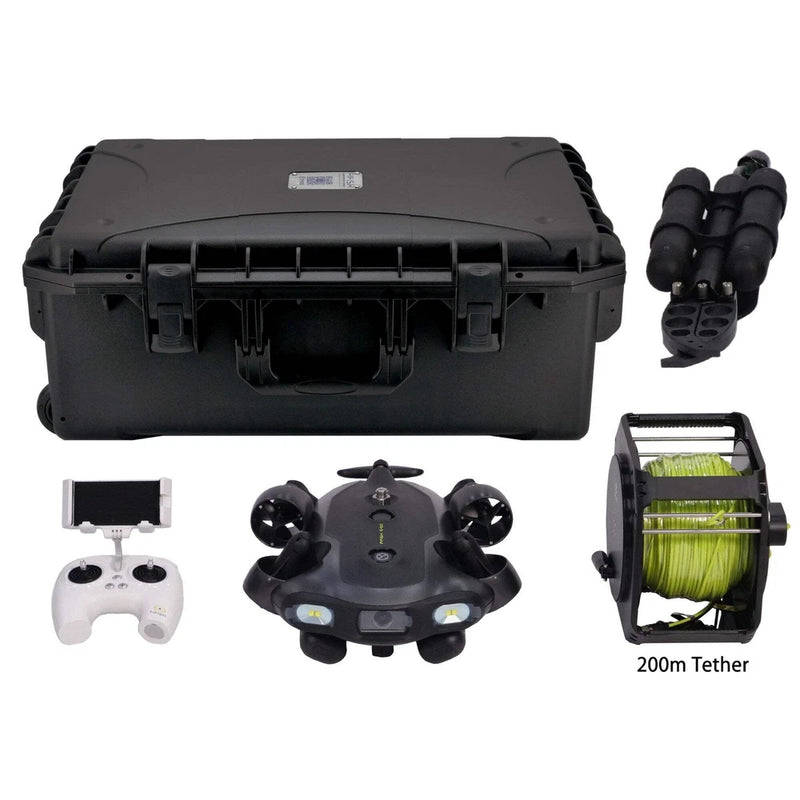 QYSEA FIFISH E-GO E200A Underwater Drone with Robotic Arm | 200m Tether