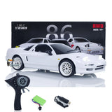 LDRC 1:18 2.4G RC Drift Car LDA02 RTR 4*2 RWD Racing Flip Light Motor USB Charge Battery