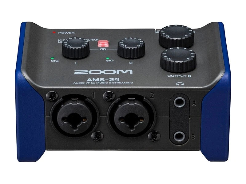 ZOOM  AMS-24  USB-C Audio Interface  2 in/4 out   W/Box