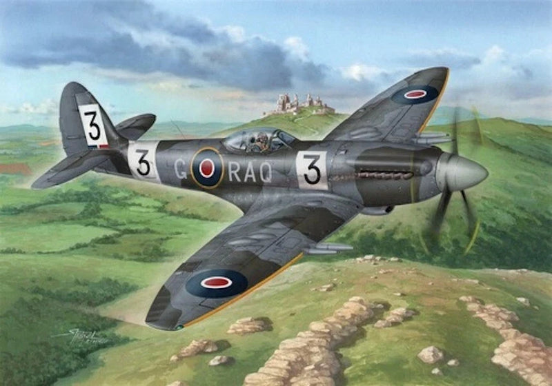 SPECIAL HOBBY - SUPERMARINE SPITFIRE F MK.22 "HI-TECH" - 1:72 - KIT# SH 72127