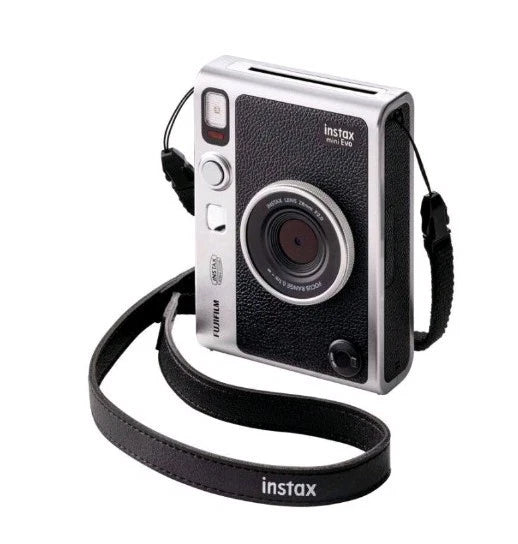 Fujifilm Instax Mini Evo Digital Camera Black Instant Print