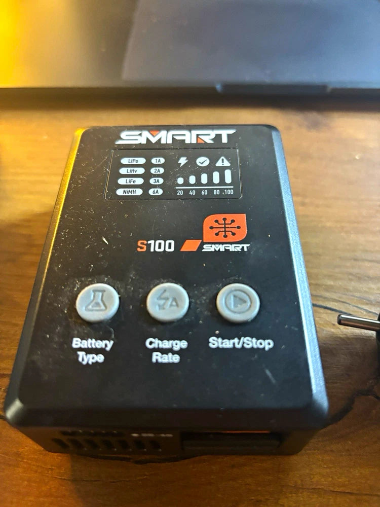 SMART S100 Smart Battery Charger Model S100, LiPo LiHV LiFe NiMH, 17+ Battery