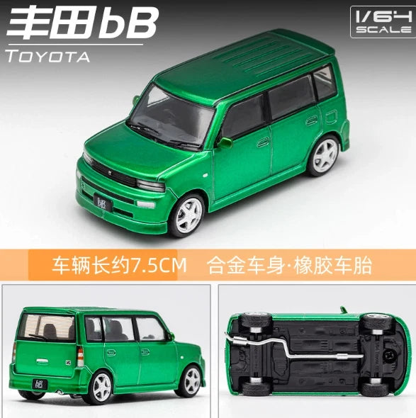Toyota bB 1/64 SHADOW Models Diecast Model Car NEW