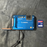 Digital Camera Lumix Waterproof Ultramarine Blue Dmc-Ft4