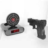 New Funy Battery Model Novelty Shooting Toy ¨C Fun Wake-Up Alarm Clock Game Battery