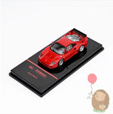 Tarmac Works TW 1/64 Ferrari F40 LM Car Model Alloy Diecast Ornaments Gifts Red