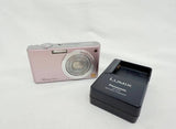 Panasonic Lumix DMC-FX35 10.1MP Digital Camera Pink Tested Working From Japan