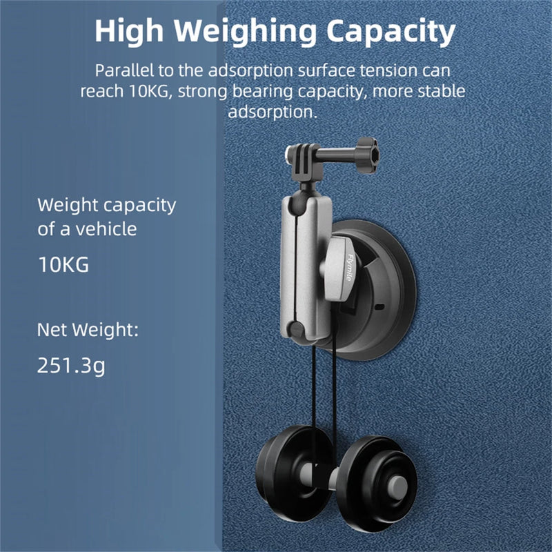 Sports Camera Car Suction Cup Bracket Adjustable Adapter Part for DJI POCKET?3