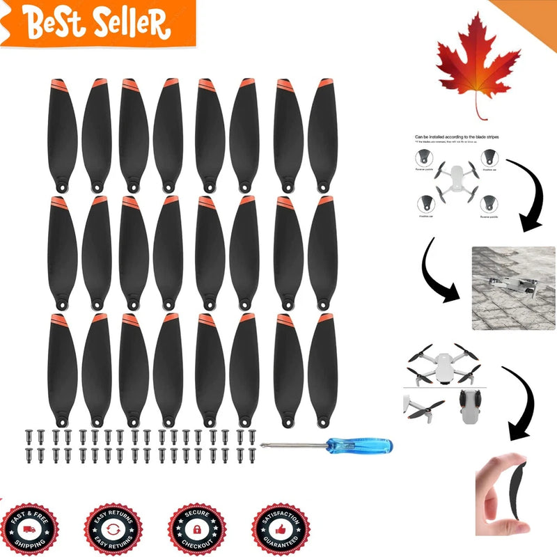 Replacement Propellers - Compatible with DJI Mini 2/Mini Se Drone - Low-Noise