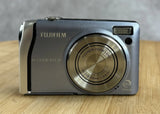 Fujifilm Finepix F40FD Digital Camera 8.3MP Blue Point & Shoot For Parts READ