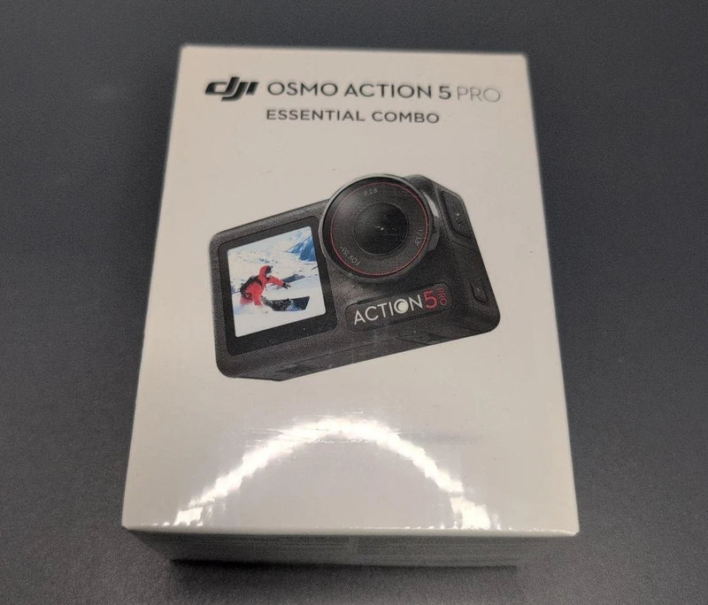 DJI Osmo Action 5 Pro Camera 4K 120fps 4nm Chip Subject Tracking Essential Combo