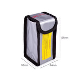Lipo Battery Fireproof Bag 125 x 64 x 50mm Rc Car Boat Plane Small Safety Bag.