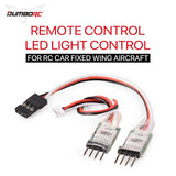 DUMBORC RC LED Light Controlle 3CH for RC Car Fixed Wing Aircraft SCX10 TRX4