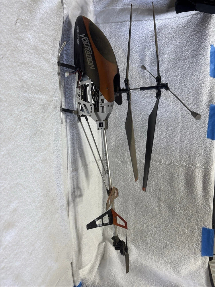 Volitation High Speed RC Helicopter With Controller & Metal Frame - Parts/Repair