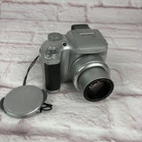 Fujifilm FinePix 3800 Digital Camera 3.2 MP Silver 6x Zoom Tested Working Bridge