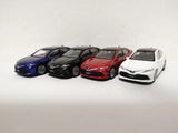 1/64 Toyota Camry 8th Eight Gen Diecast Car Model Kids Gift Display Black White