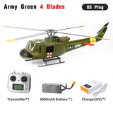 FlyWing Huey UH1 V4 Helicopter  M10 GPS Altitude Hold 4 Propeller 2 Battery