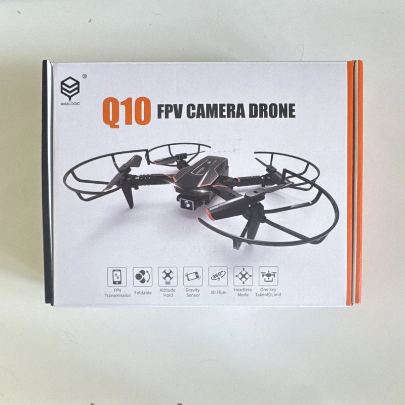 AVIALOGIC Q10 FPV Foldable Drone Remote Control Altitude Hold Gravity Sensor