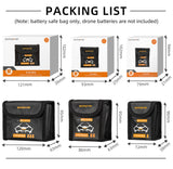 Explosion-Proof Protective Battery Bag for DJI Mini 3 Pro Drone, Li-Po Safe
