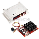 10-50V 60A DC Motor Speed Control PWM HHO RC Controller 12V 24V 48V 3000W Case Converter