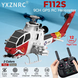 YUXIANG F112S RC Helicopter 9CH Gyro GPS Positioning 1/32 Optical Flow Aircraft