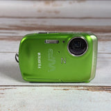 Fujifilm FinePix Z33WP 10MP Waterproof Digital Camera Green W/ Battery