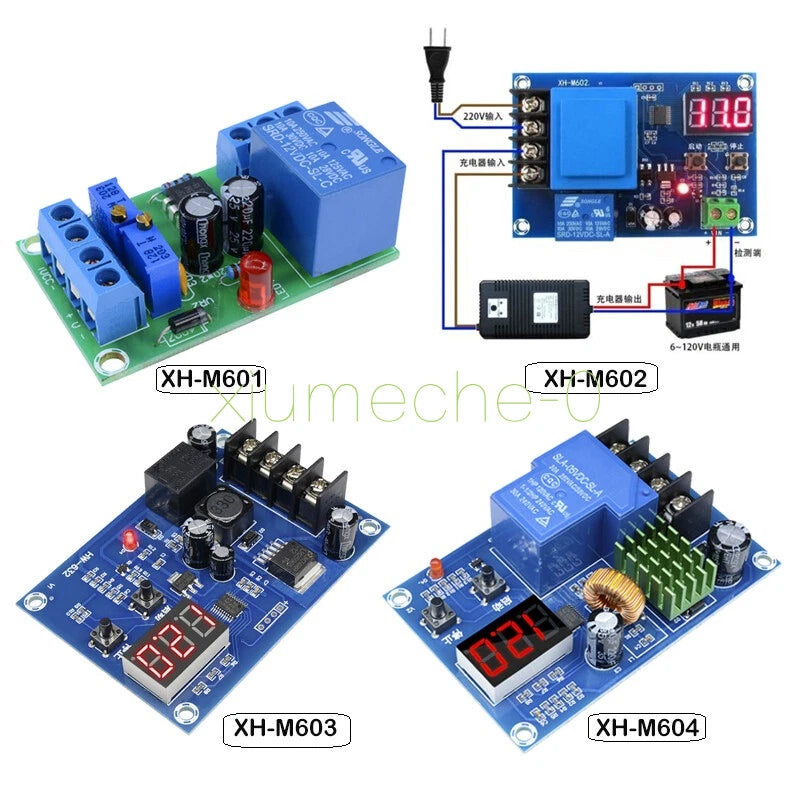 6-60V 12V/24V Battery Charging Control Board Charger Power Supply Switch Module