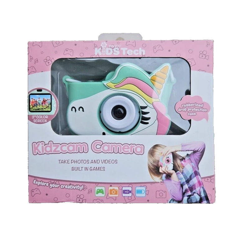 Vivitar Kidstech KidzCam Unicorn Camera Photos And Video NEW IN BOX 2" Screen