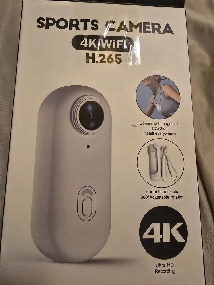 Brand New Sports Camera 4K WiFi H.265 With Waterproof Shell Case (30M)