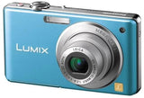 Panasonic Lumix FS6 Digital Camera Blue Compact Point & Shoot From Japan