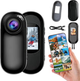 OBEST 4K Action Camera IP68 Waterproof, Magnetic Body Camera with Night Vision