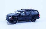 596 Model 1:64 Diecast Car Model Chevrolet Suburban Black SUV