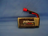 TRAK POWER 7.4V 2S 1600mAh 20C LIPO BATTERY NEW IN PACKAGE