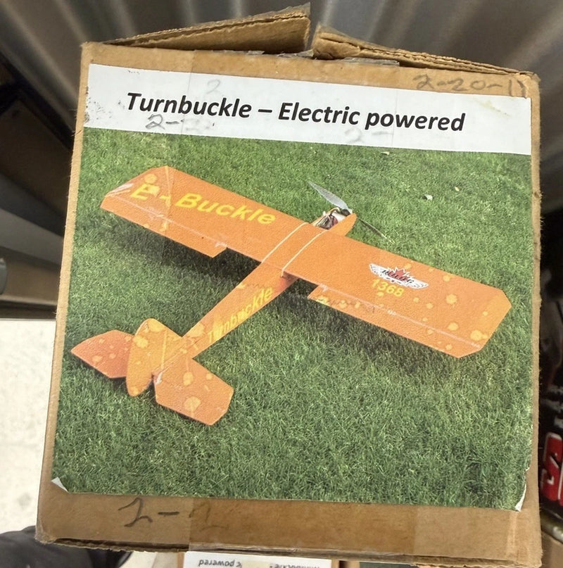 Turnbuckle RC Airplane Short Kit + Plan High-Performance Sport By Rolly Simonson