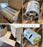 288 JOHNSON 12 VOLT DC MOTORS HC315 MSGBB20 (FOR DRONE, RC, PINBALL...)