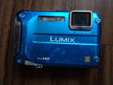 PANASONIC DMC-FT3/FS3 12.1MP GPS blue/turquise Waterproof HD digital camera