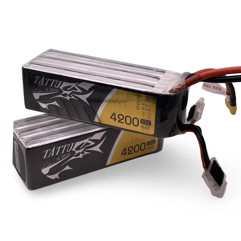 Pair of Used 4200mAh 6s 35c Batteries for RC Vehicles Battery