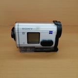 Sony HDR-AS200V Action Cam with Live View Remote, MicroSD Slot, Used