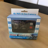 Ultra HD Action Camera 4k WiFi Water Resistant