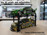 Car Lift for 2x 1:18 Scale Diecast Model Display Stand - Choose Your Color