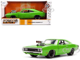 1970 DODGE CHARGER R/T BRIGHT GREEN 1/24 DIECAST MODEL CAR BY JADA 36595