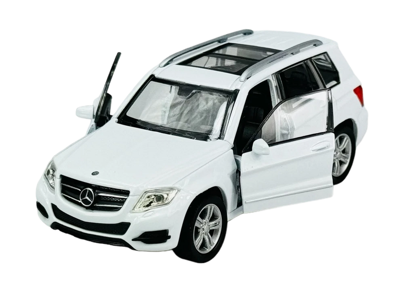 WELLY MERCEDES-BENZ GLK WHITE 1:34 DIE CAST METAL MODEL NEW IN BOX