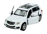 WELLY MERCEDES-BENZ GLK WHITE 1:34 DIE CAST METAL MODEL NEW IN BOX