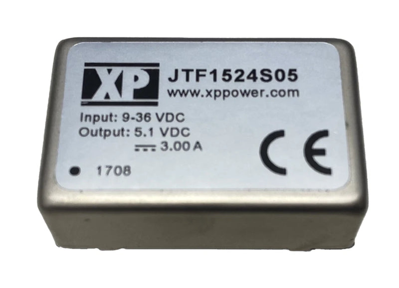JTF1524S05 Isolated Module DC/DC Converter 1 output 5.1V 15W - 3A 9V - 36V Input