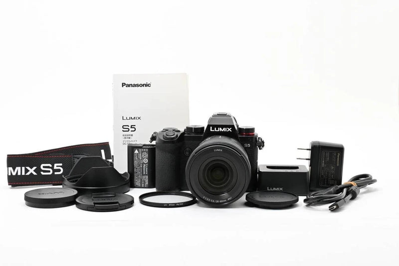 Panasonic LUMIX S5 20-60mm F3.5-5.6 SR2060 Camera Shutter Count 12542 A130N