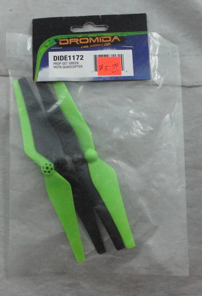 Dromida Vista FPV Drone Quadcopter 6.25" Green/Black Propeller Set DIDE1172
