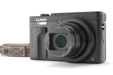 English OK [MINT] Panasonic LUMIX DC-TZ90 20.3MP Digital Camera Black From Japan
