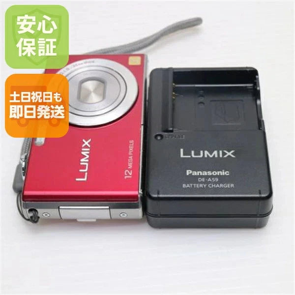Canon PowerShot DMC-FX40 Digital Camera Red Used Very Good From Japan