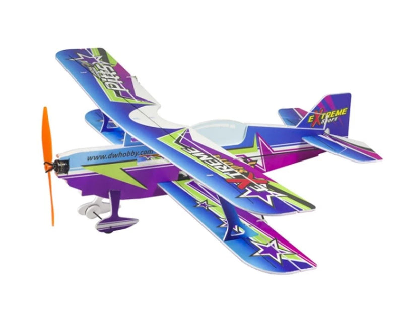 DW Hobby Pitts ARF Electric Foam Biplane Kit (450mm) [DWH-E3001]